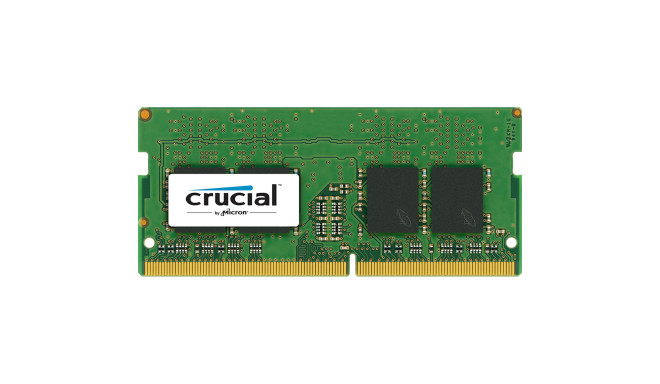 Crucial DDR4-2400            8GB SODIMM CL17 (8Gbit)