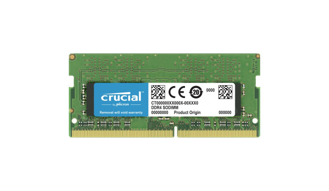 Crucial RAM DDR4-3200 8GB SODIMM CL22 (8Gbit/16Gbit)