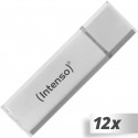 Intenso flash drive 4GB Alu Line USB 2.0, silver 12pcs