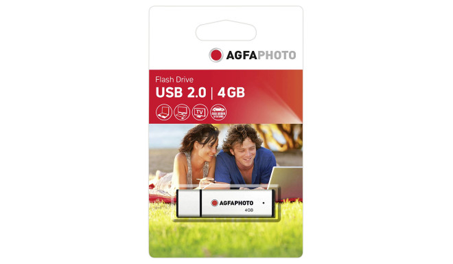 AgfaPhoto USB 2.0 silver     4GB