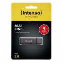 Intenso flash drive 4GB Alu Line USB 2.0, anthracite 12x1pcs