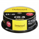 1x25 Intenso CD-R 80 / 700MB 52x Speed, Cakebox Spindle