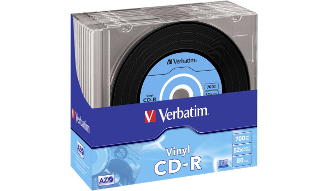 Verbatim CD-R 80/700MB 52x 1x10tk