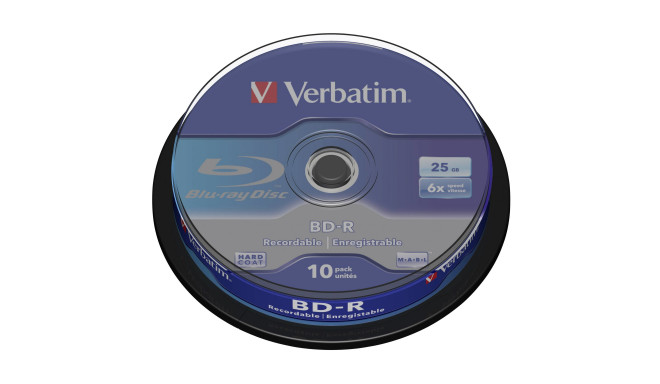 Verbatim BD-R 25GB 6x 10pcs Cake Box