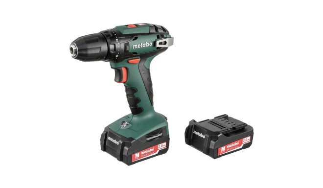 Metabo BS 14,4V Cordless Drill Driver incl. 2x battery, case