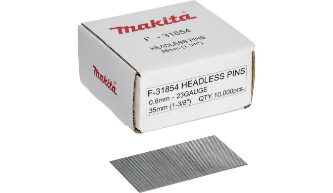 Makita Pins  0,6 x 35mm F-31854  10000 pcs.