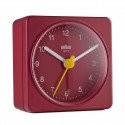 Braun BC 02 R quartz alarm clock red
