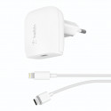 Belkin Charger USB-C 20W Power Delivery, white WCA003vfWH