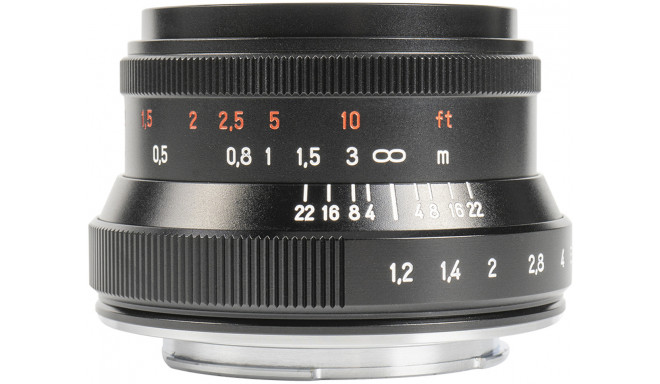 7Artisans 35mm f/1.2 II objektiiv Fujifilmile