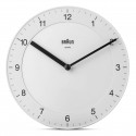 Braun wall clock BC 06 W Quartz, white