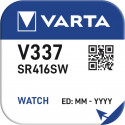 Varta battery Watch V337 1pc