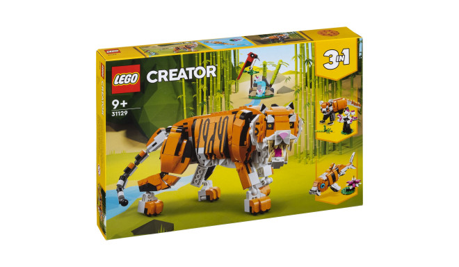 LEGO mänguklotsid Creator Majestic Tiger (31129)