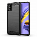 Fusion Trust tagakaane silikoonist ümbris SSamsung A146B Galaxy A14 5G mustaks