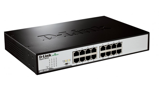 D-link 16-Port Gigabit Unmanaged Desktop Switch DGS-1016D