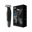 Braun Beard trimmer XT5200 Operating time (max) 50 min, Built-in rechargeable battery, Black/Silver,