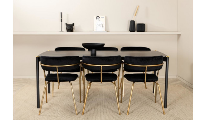 Söögitoa komplekt Pelle&Arrow 6 tooli