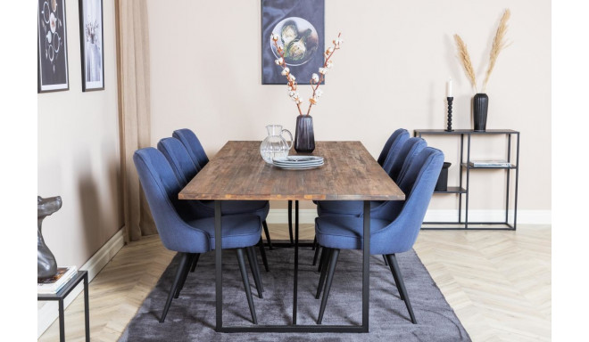 Söögitoa komplekt Padang&Velvet Deluxe 6 tooli