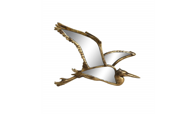 Dekoratiivkuju DKD Home Decor Kuldne Linnu 35,5 x 26 x 2 cm