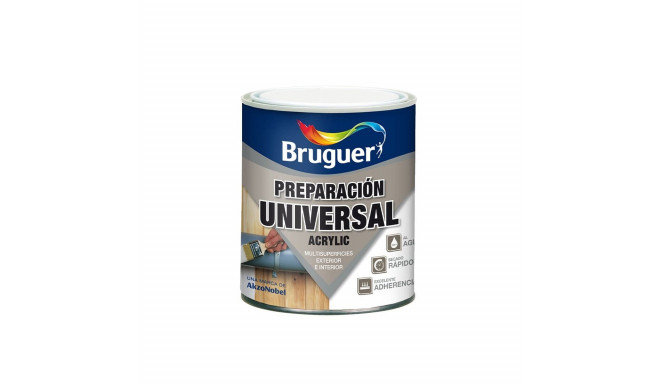 Pinna ettevalmistamine Bruguer 5120576  Universaalne Akrüül Printimine 250 ml Valge Matt