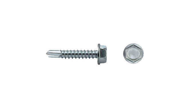 Box of screws CELO 7504k 6,3 x 50 mm Hexagonal Galvanised (100 Units)