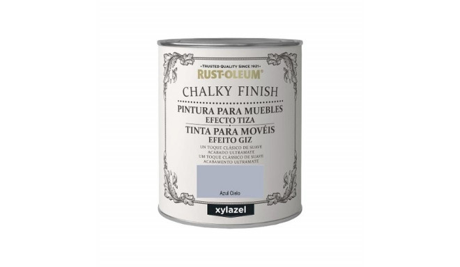 Paint Bruguer Rust-oleum Chalky Finish 5397549 Furniture Sky blue 750 ml