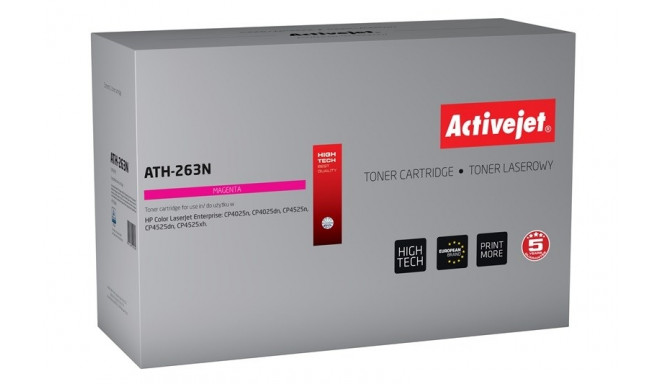 Activejet ATH-263N tooner (asendus HP CE263A; Supreme; 11000 lehte; magenta)