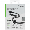 Belkin Flex USB-C/USB-C till 60W 2m, black CAB011bt2MBK