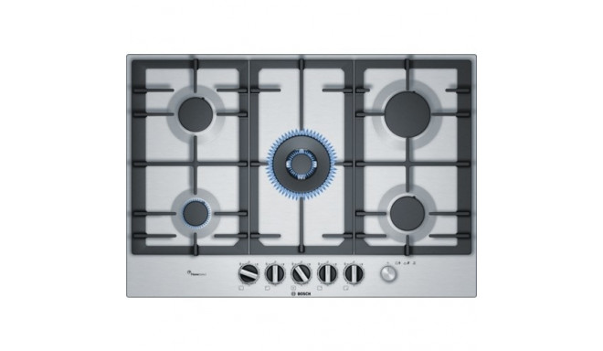 Bosch Serie 6 PCQ7A5M90 hob Stainless steel Built-in Gas 5 zone(s)