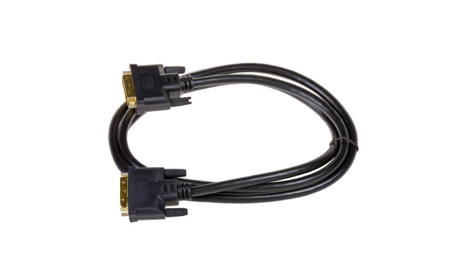 Akyga AK-AV-06 DVI cable 1.8 m DVI-D Black