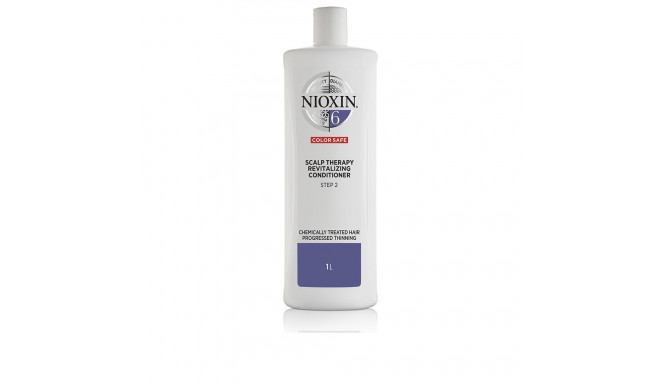 NIOXIN SISTEMA 6 - Acondicionador - Cabello Tratado Químicamente y muy Debilitado - Paso 2 1000 ml