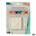 Paint and Colour Game Painting (2 x 29 x 22 cm) (24 Units)