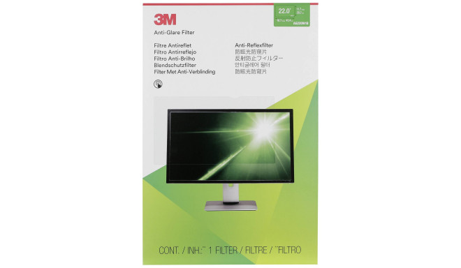 3M kaitsekile AG220W1B Anti-Glare  LCD Widescreen Monitor 22