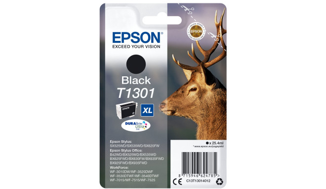 Epson tindikassett must DURABrite T 130 T 1301