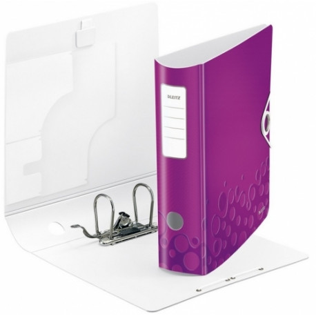 Registraator Leitz Active PP WOW A4/80mm metallik lilla