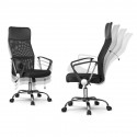 Topeshop KRZESŁO NEMO CZARNE office/computer chair Padded seat Mesh backrest