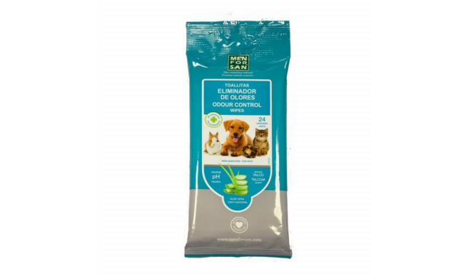 Wet Wipes for Pets Menforsan (24 Pieces)