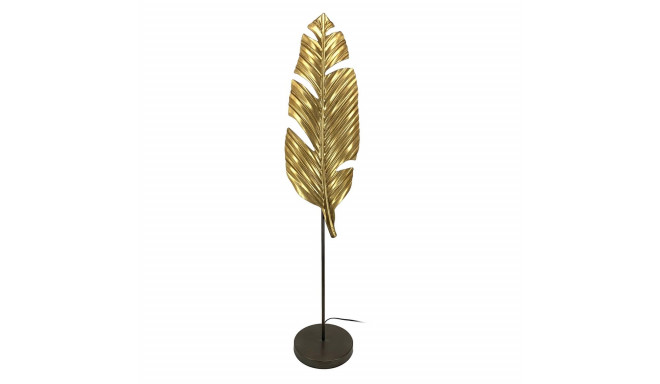 Floor Lamp 34,5 x 34,5 x 138,5 cm Black Golden Metal