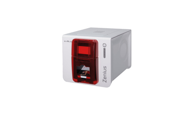 Evolis Zenius Classic, single sided, 12 dots/mm (300 dpi), USB, red