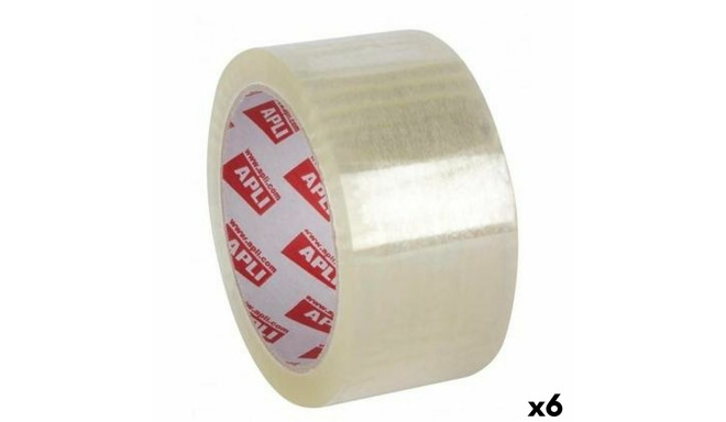 Adhesive Tape Apli Transparent 48 mm x 132 m (6 Units)