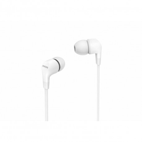 Headphones Philips TAE1105WT/00 White Silicone