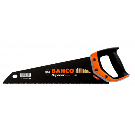 Bahco käsisaag superior handsaw – 16" 400mm blade, ergonomic 3-component handle, NXT 9/10 tooth patt