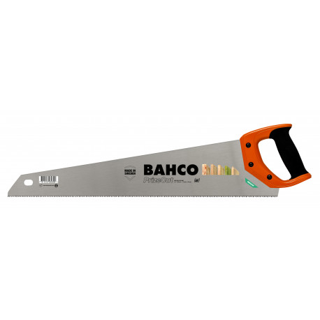 Bahco käsisaag PrizeCut – 400 mm terasest hardpoint teraga, 7/8 TPI, kahekomponentne käepide