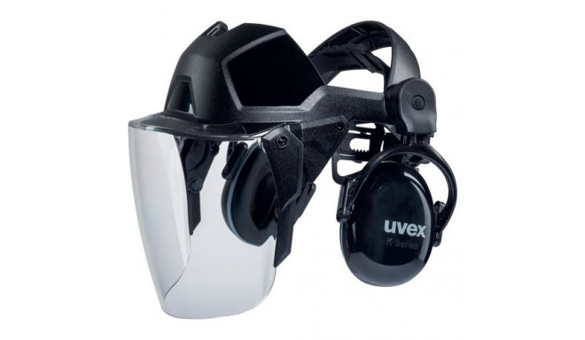 Faceguard Uvex Pheos with hearing protection (SNR:28), 52-64cm, SV excellence coating (Anti fog insi