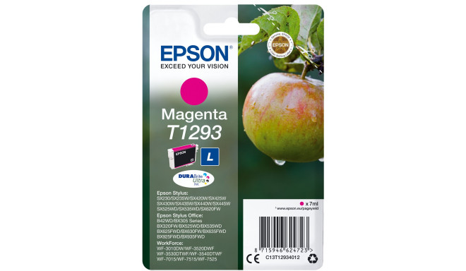 Epson ink cartridge magenta DURABrite T 129           T 1293