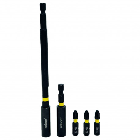 Rolson magnetiga kruviotsikute hoidja komplekt 3 osa RL-30320