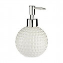 Soap Dispenser Golf Ceramic Metal White 300 ml 10 x 15 x 10 cm