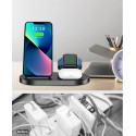 Swissten Wireless Charger 3in1 Stand 15W