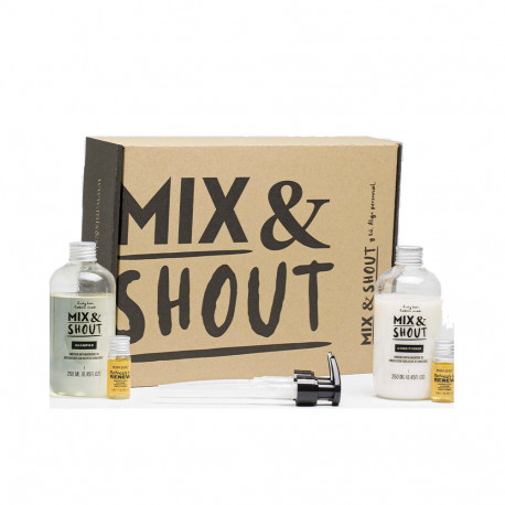 MIX & SHOUT RUTINA RIZADO REPARADOR LOTE 4 pz