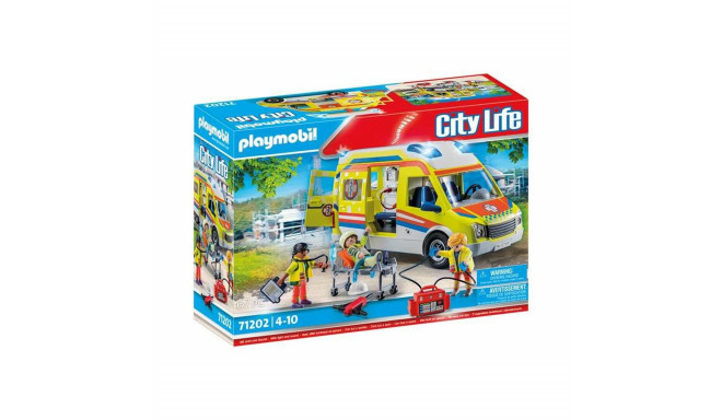 Playset Playmobil 71202 City Life Ambulance 67 Pieces