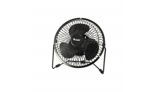 Table Fan Equip Black 6"